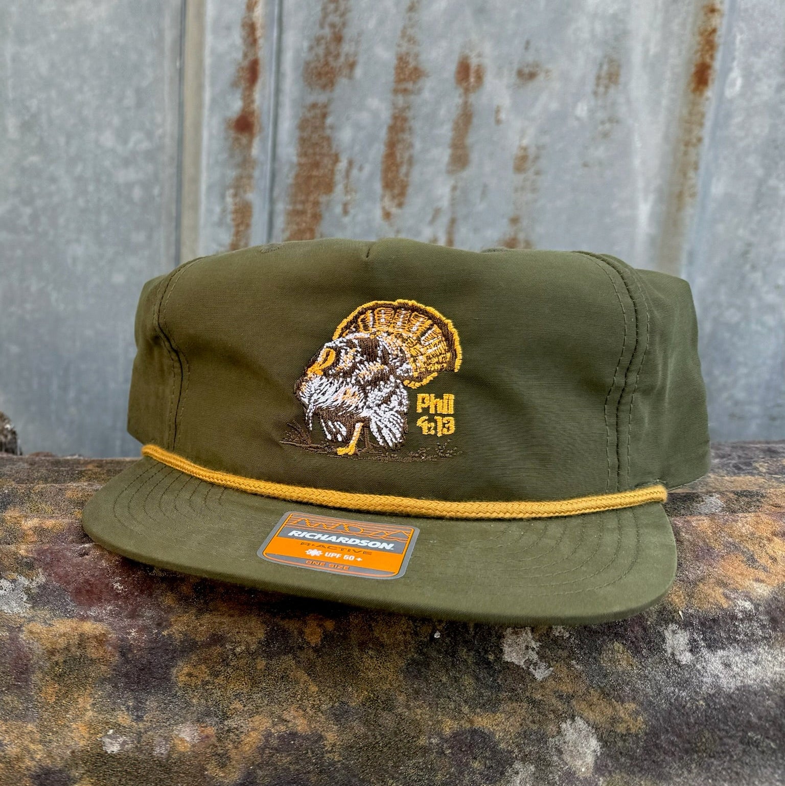 The Turkey Hat | Embroidered